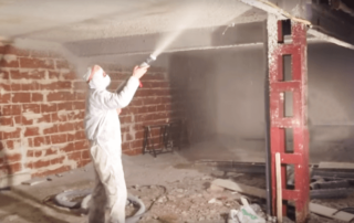 proyectado ignífugo