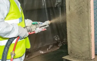 proyectado ignífugo